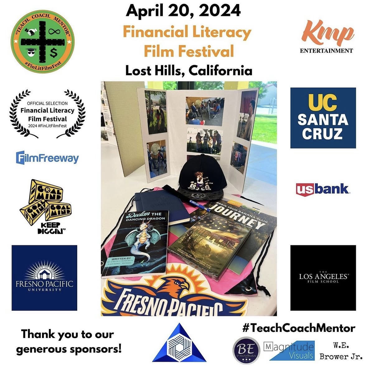 2024 FinLit Film Festival sponsor showcase at Lost Hills