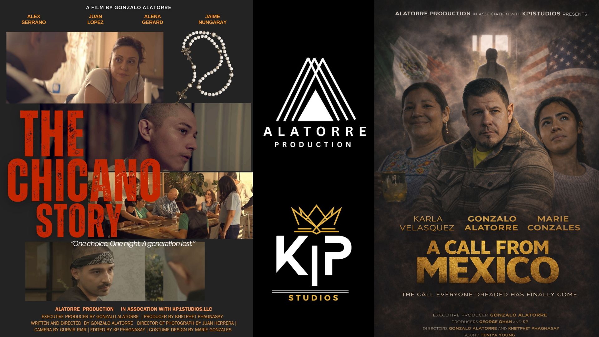 KP1 Studios and Alatorre Production — The Chicano Story and A Call From Mexico